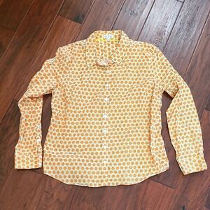 Crown & Ivy women's Casual Button Down Shirt size Large